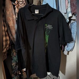 Monster video game polo